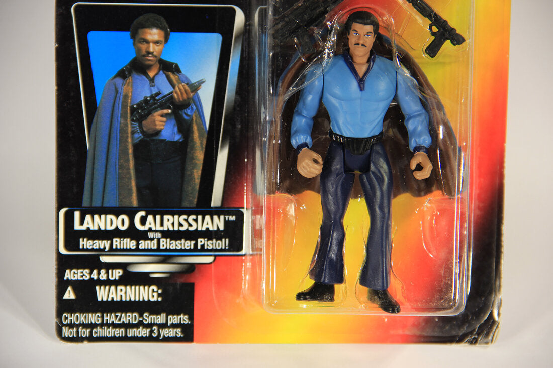 Star Wars Lando Calrissian 1995 POTF Action Figure ENG Red Card MOC L015323