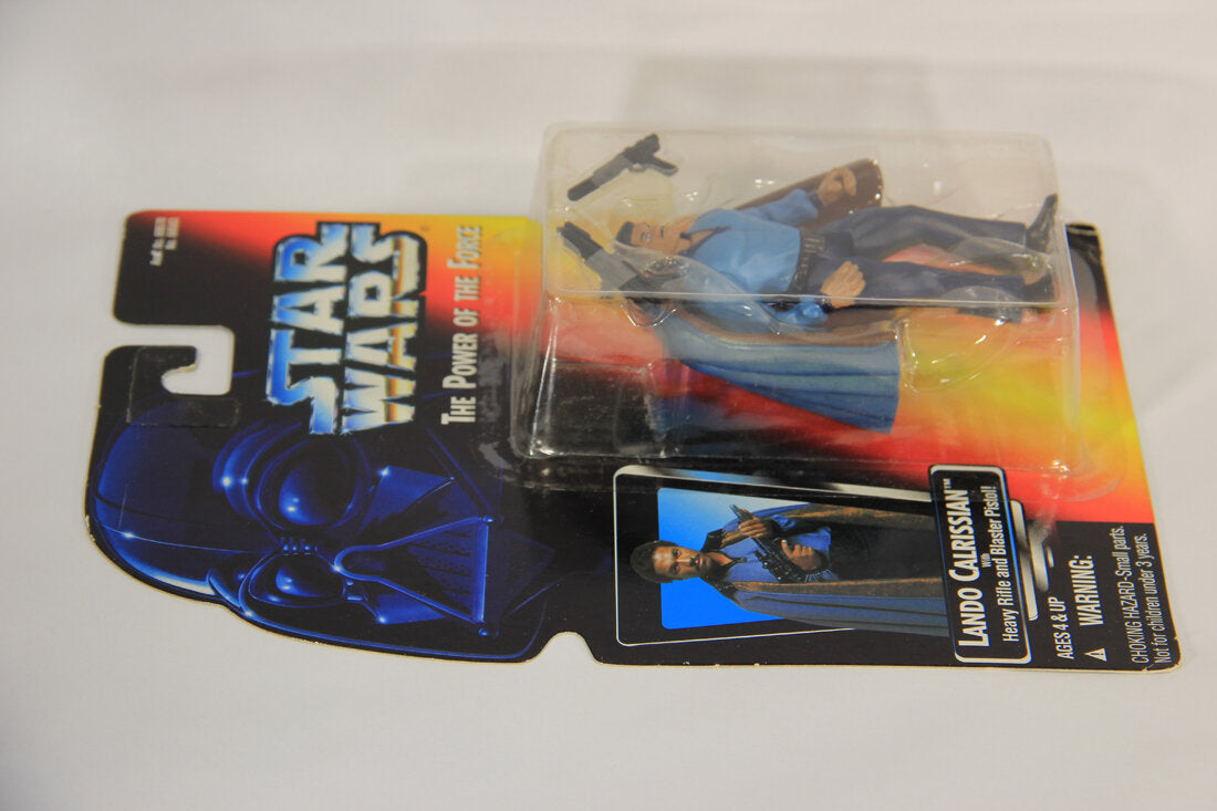 Star Wars Lando Calrissian 1995 POTF Action Figure ENG Red Card MOC L015323