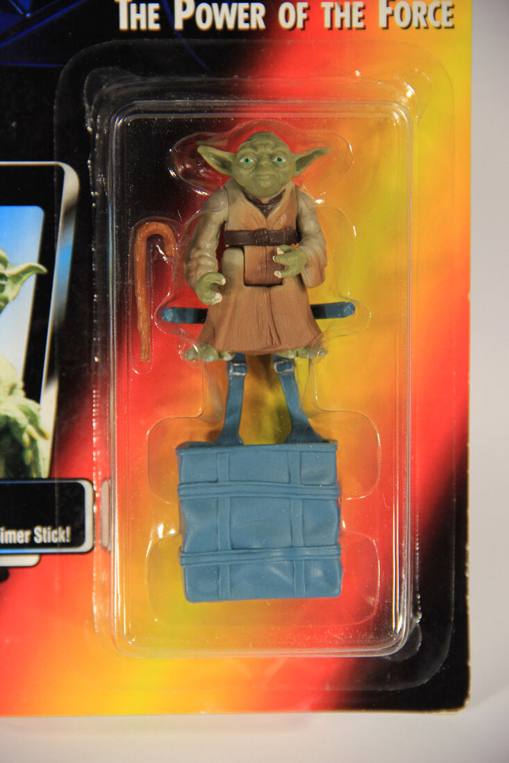 Star Wars Yoda 1995 POTF Action Figure ENG Red Card MOC L015326