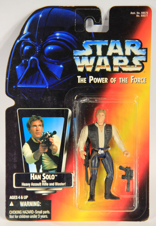 Star Wars Han Solo 1995 POTF Action Figure ENG Red Card MOC L015333