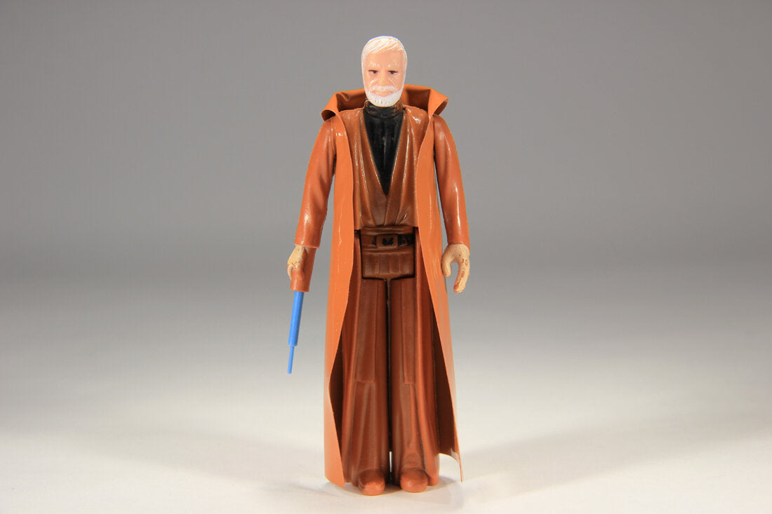 Star Wars Ben Obi-Wan Kenobi 1977 Vintage Action Figure White Hair Hong Kong COO L015347