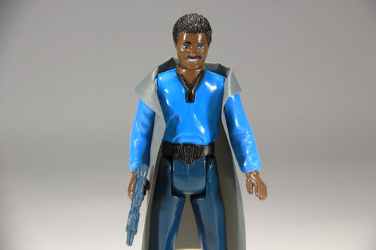 Star Wars Lando Calrissian 1980 ESB Figure White Teeth Variant Hong Kong COO L015359