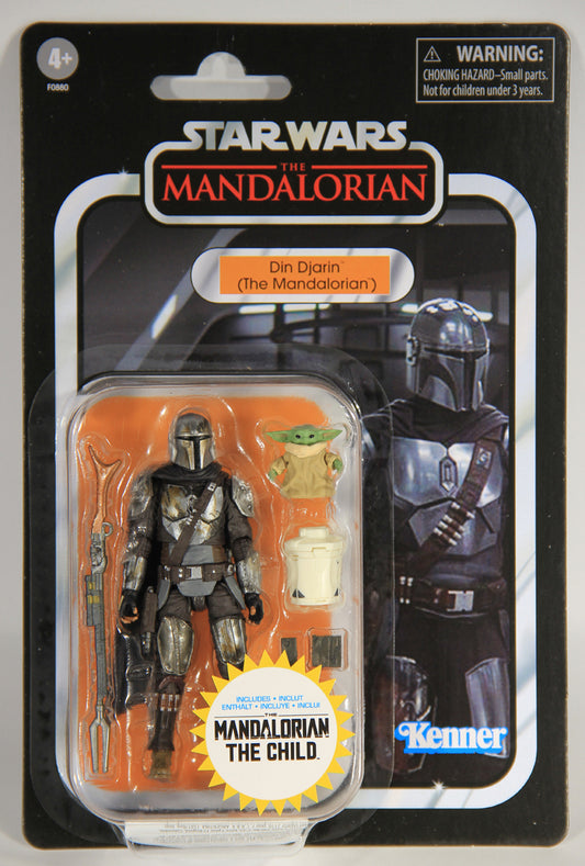 Star Wars Din Djarin And The Child Vintage Collection VC177 The Mandalorian Exclusive MOC L015378