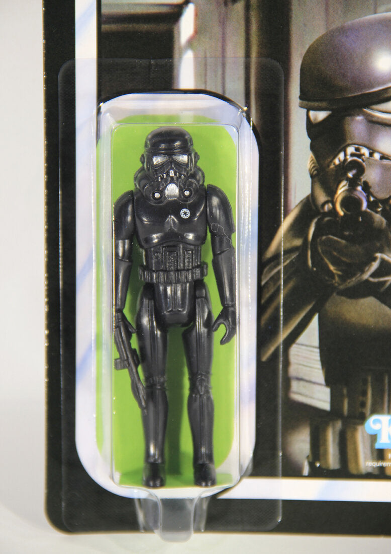 Star Wars Shadow Trooper SLC Vintage Style Factory Custom Figure And Card L015394