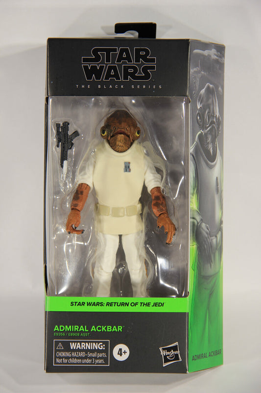 Star Wars Admiral Ackbar #01 Black Series Galaxy Return Of The Jedi 6 Inch Figure MISB L015400