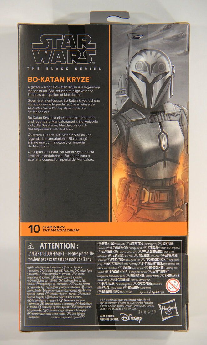 Star Wars Bo-Katan Kryze #10 The Mandalorian Black Series Galaxy 6 Inch  Figure MISB L015404