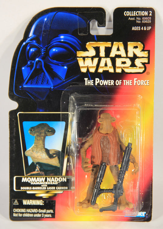 Star Wars Momaw Nadon Hammerhead 1996 POTF Action Figure ENG Red Card MOC L015408