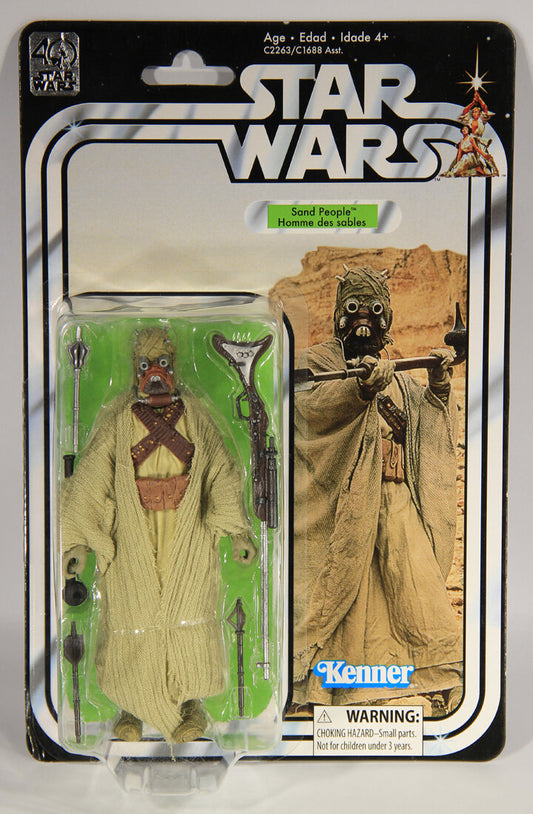 Star Wars Black Series Sand People 40th Anniversary 6 Inch Tusken Raider MOC L015430