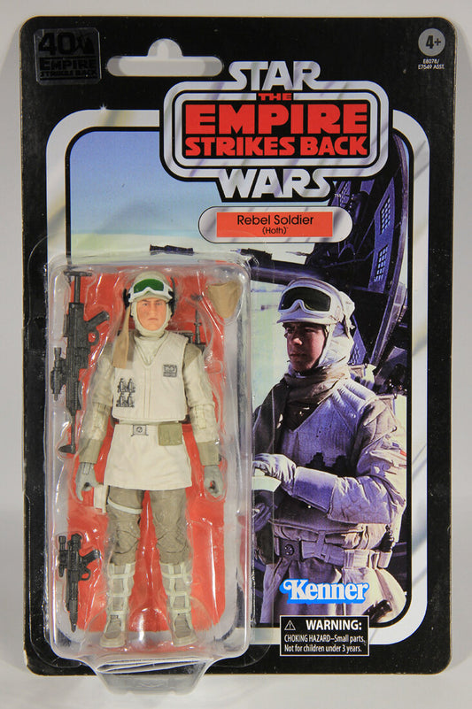 Star Wars Black Series Rebel Soldier Hoth 40th Anniversary Empire Strikes Back 6 Inch MOC L015431