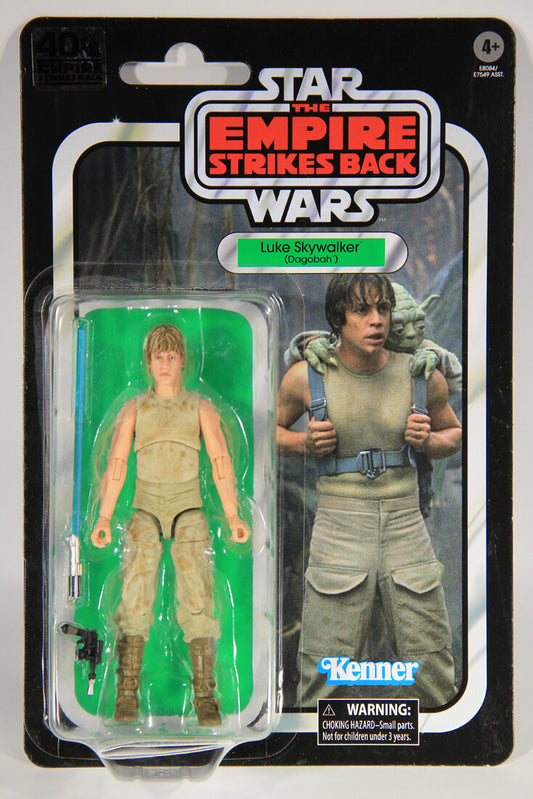 Star Wars Luke Skywalker Dagobah The Black Series 40th Anniversary ESB 6 Inch MOC L015433