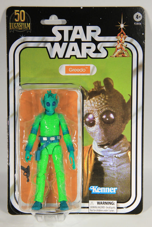 Star Wars Greedo The Black Series 50th Anniversary Lucasfilm Exclusive 6 Inch MOC L015436