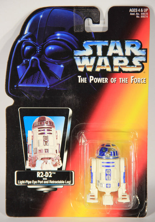 Star Wars R2-D2 1995 POTF Action Figure ENG Red Card MOC L015440