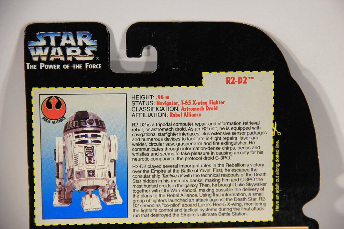 Star Wars R2-D2 1995 POTF Action Figure ENG Red Card MOC L015440