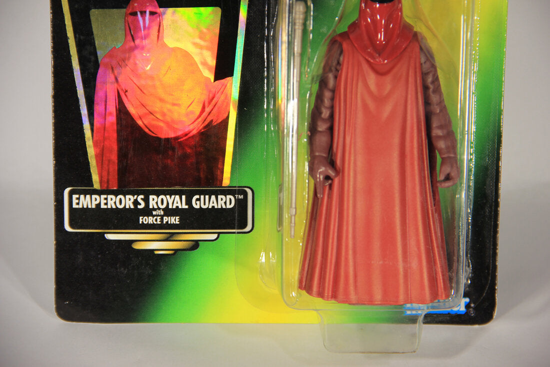 Star Wars Emperor's Royal Guard 1997 POTF Action Figure ENG Holofoil Card Collection 3 MOC L015441