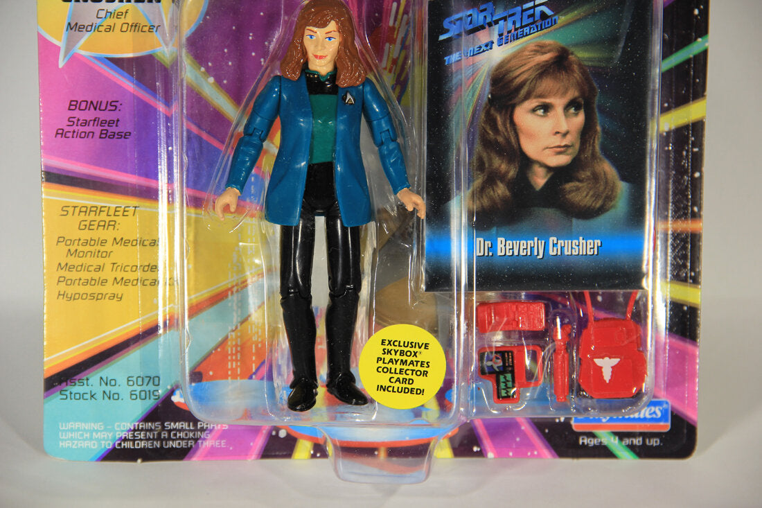 1993 Star Trek The Next Generation Dr. Beverly Crusher Action Figure ENG Card L015468