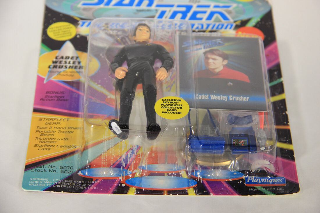 Wesley crusher best sale action figure