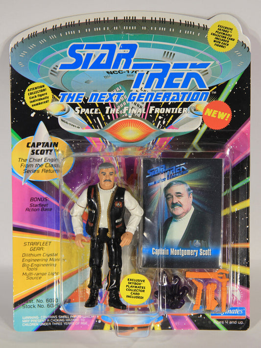 1993 Star Trek The Next Generation Captain Scott The Chief Engineer Action Figure ENG Card L015477