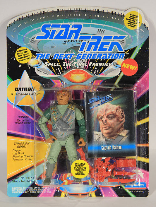 1993 Star Trek The Next Generation Dathon A Tamarian Captain Action Figure ENG Card L015482