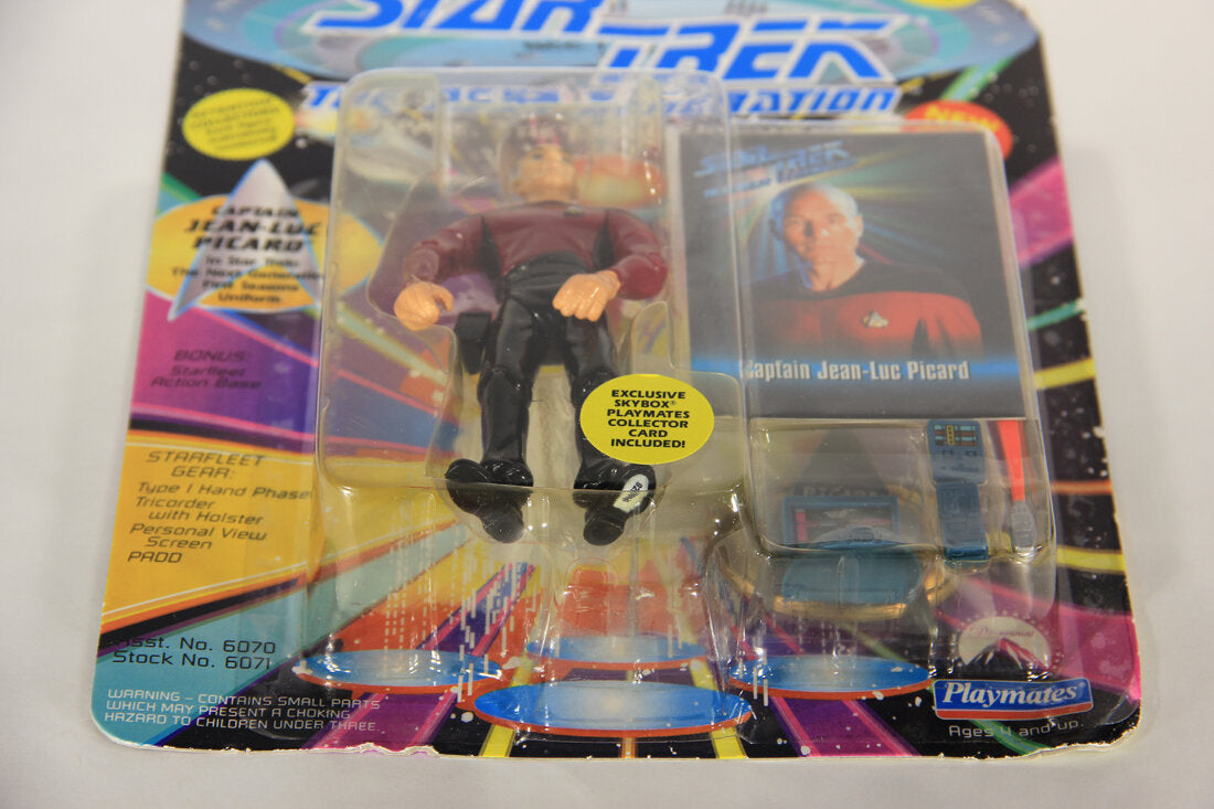 Bandai Star Trek Figure Captain Jean-Luc Picard | 5'' Captain Picard Star  Trek The Next Generation Action Figure | Star Trek TNG Toy Articulated