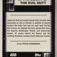 Star Wars Galaxy Chrome 2021 Topps Card #84 In The Court Of The Evil Hutt Artwork ENG L015501