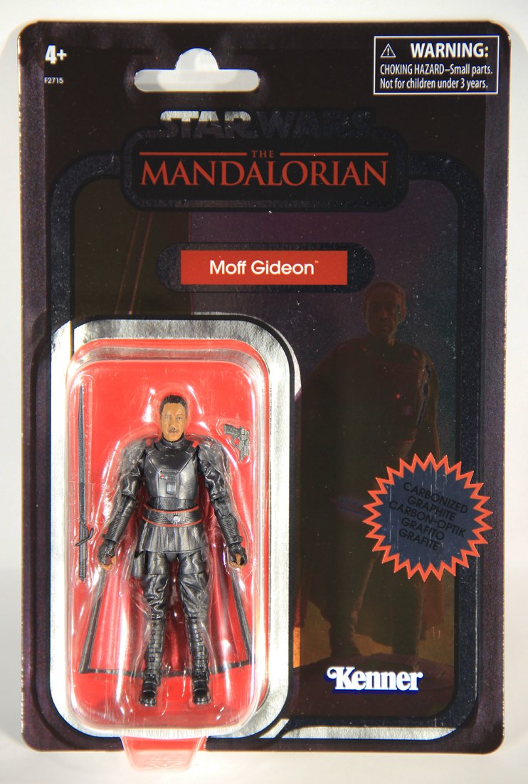 Star Wars Mandalorian Moff Gideon Carbonized Exclusive Figure The Vintage Collection MOC L015506
