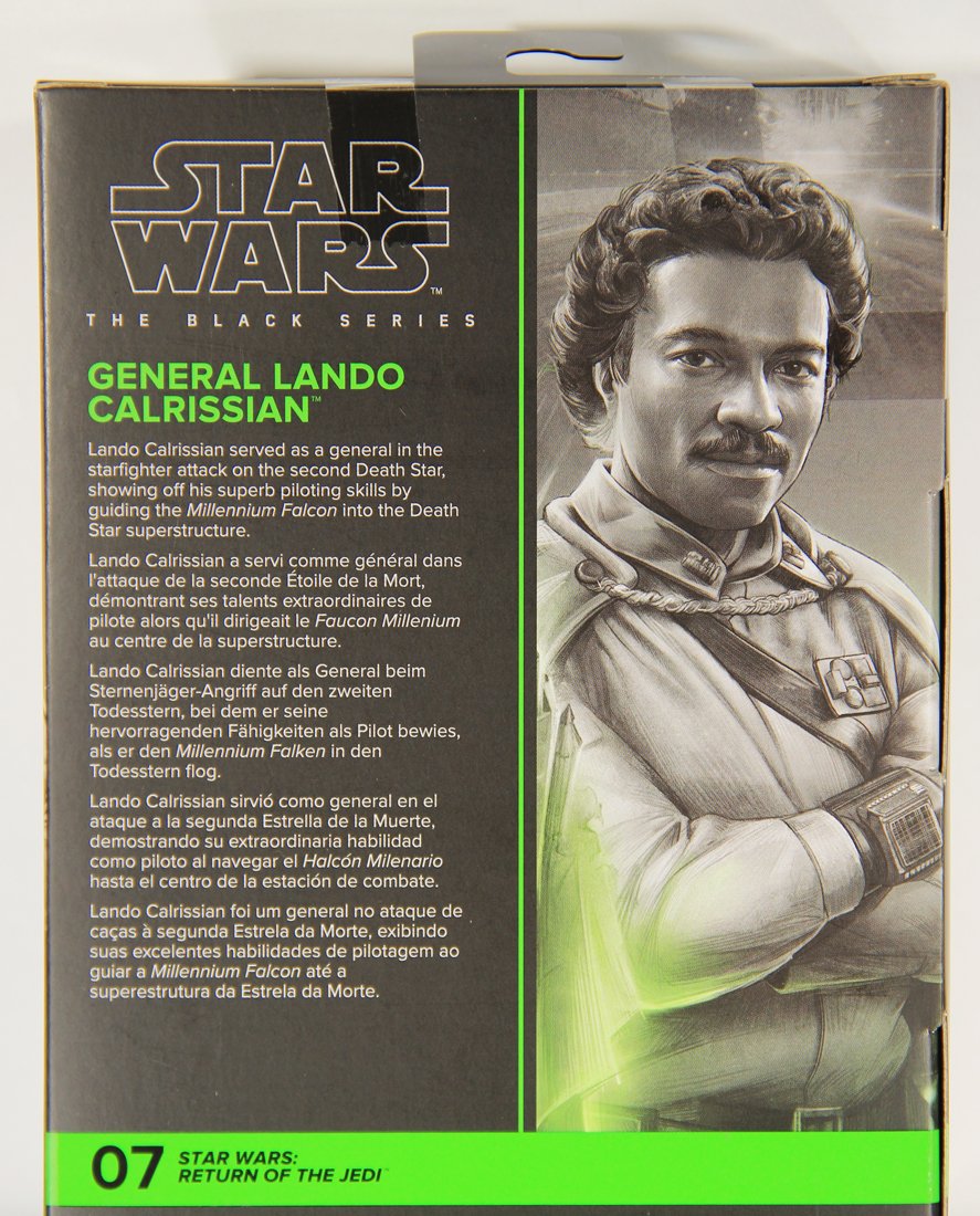 Star Wars General Lando Calrissian #07 Black Series Galaxy ROTJ 6 Inch Figure MISB L015520