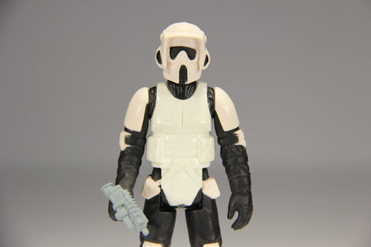 Star Wars Biker Scout 1983 Return Of The Jedi Action Figure Made In Taiwan COO L015542