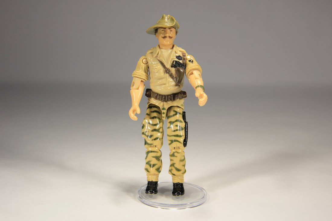 GI Joe 1984 Recondo V-1 Vintage Action Figure Made In Hong Kong L015543