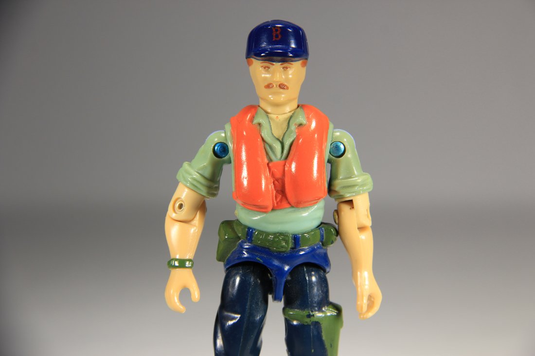 GI Joe 1984 Cutter V-1 Vintage Action Figure Made In Hong Kong L015557