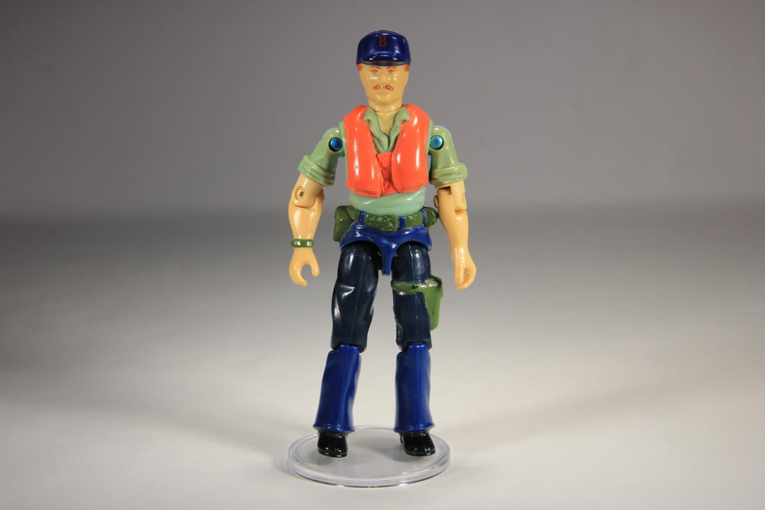 GI Joe 1984 Cutter V-1 Vintage Action Figure Made In Hong Kong L015557