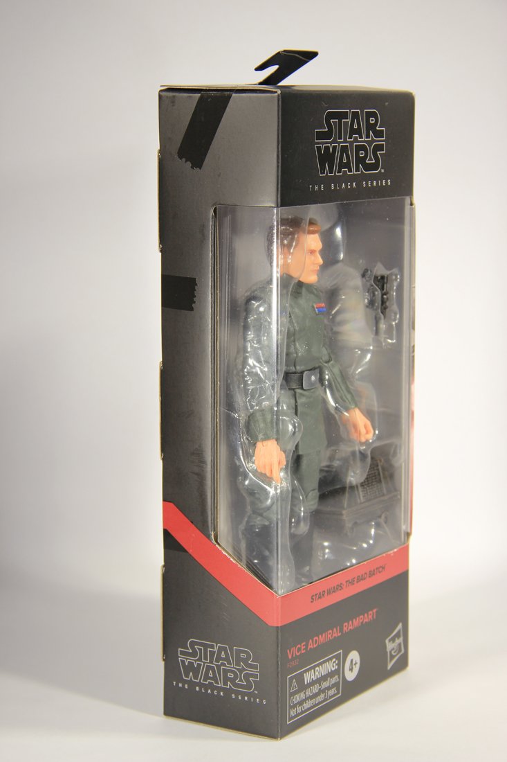 Star Wars Vice Admiral Rampart The Bad Batch #08 Black Series Exclusive 6 Inch Figure MISB L015571