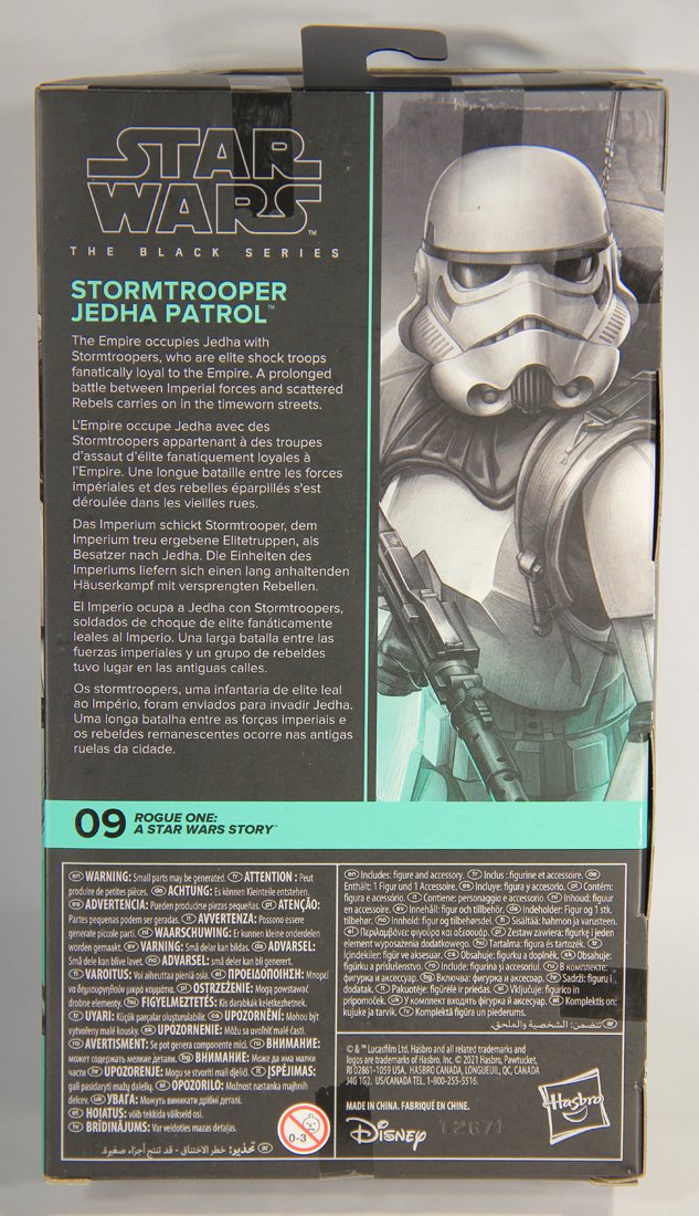 Star Wars Stormtrooper Jedha Patrol Rogue One #09 Black Series 6 Inch Figure MISB L015573