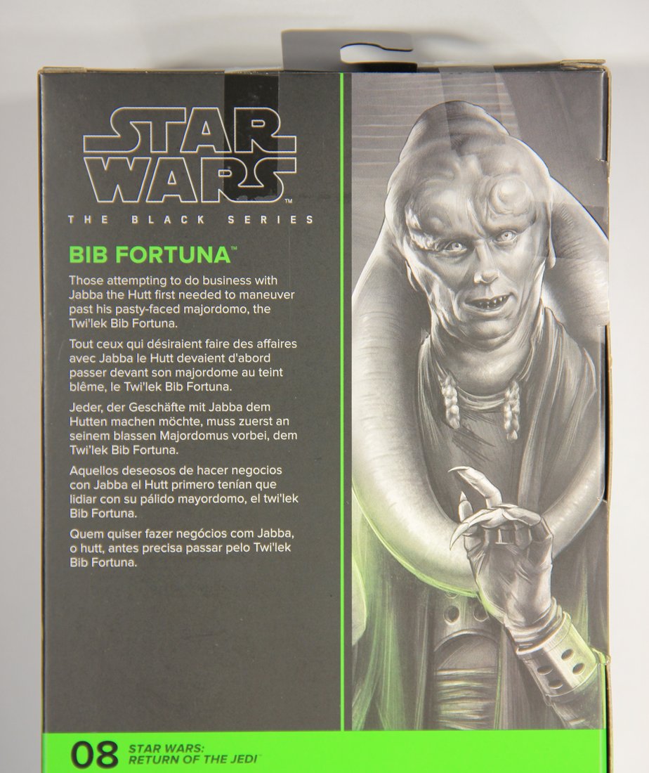 Star Wars Bib Fortuna #08 Black Series Galaxy Return Of The Jedi 6 Inch Action Figure MISB L015574