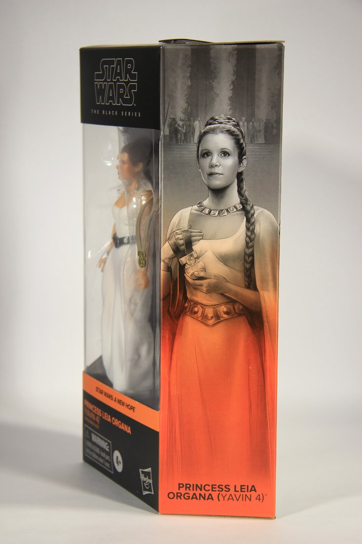 Star Wars Princess Leia Organa Yavin 4 #01 Black Series Galaxy 6 Inch Action Figure MISB L015575