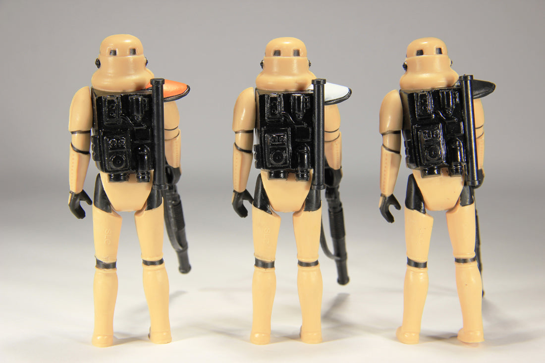 Star Wars Sandtroopers Pack Of 3 x Custom Action Figures Factory Repro Replica L015582