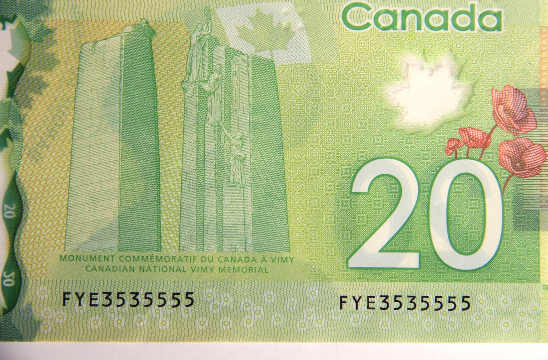 2012 Canada 20 Dollars BC-71b VF 2-Digits Polymer Banknote FYE3535555 L015589