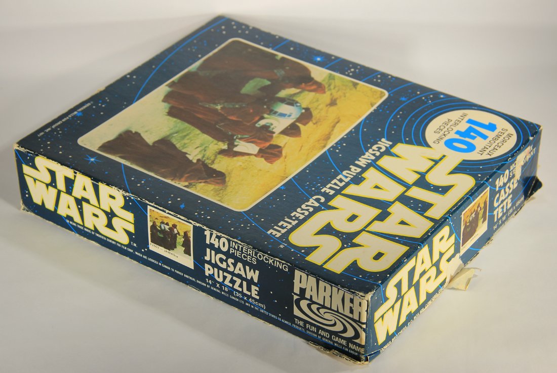 Star Wars 1977 Jigsaw Puzzle Jawas R2-D2 Canadian Edition FR-ENG L015590