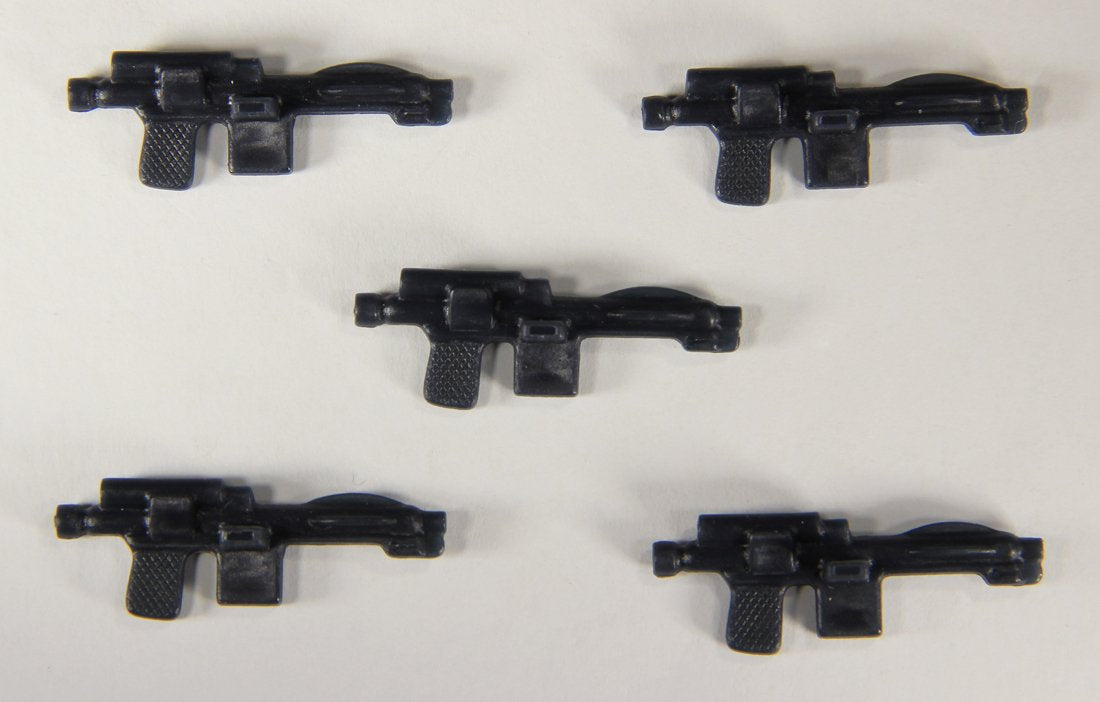 Star Wars Repro 5-Pack Imperial Blaster Dark Blue Unpainted Top Quality L015600