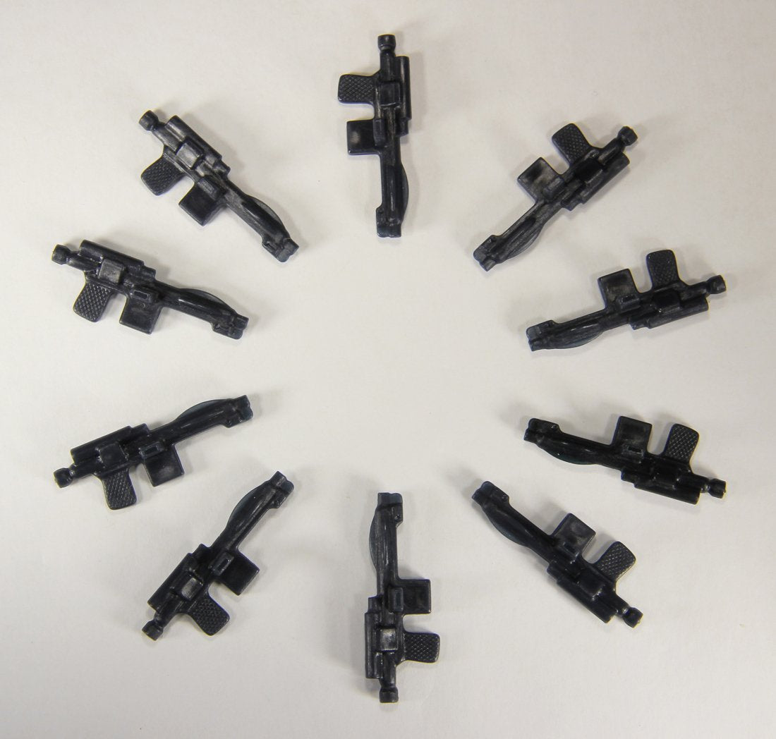 Star Wars Repro 10-Pack Imperial Blaster Dark Blue Unpainted Top Quality L015601