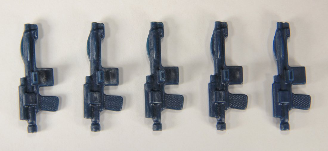 Star Wars Repro Weapon 5-Pack Imperial Blasters Blue Unpainted Quality L015606