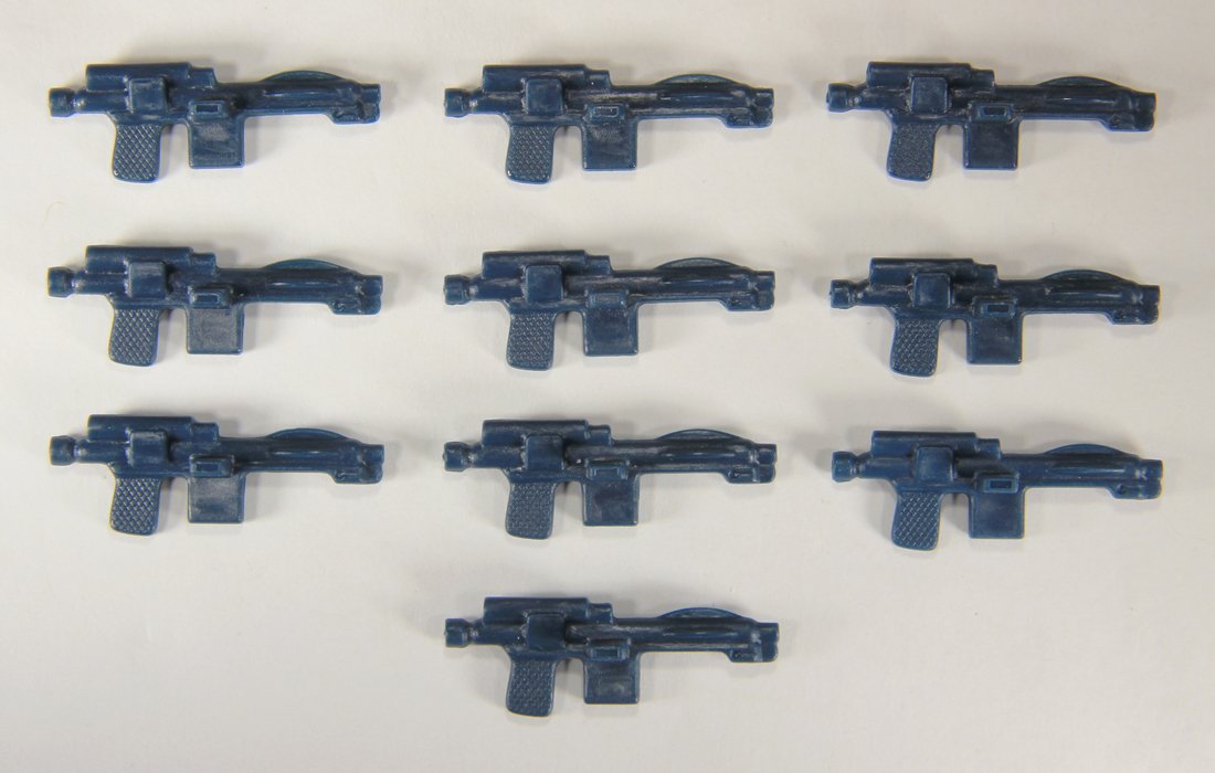 Star Wars Repro Weapon 10-Pack Imperial Blasters Blue Unpainted Quality L015607