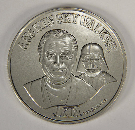 Star Wars Coin POTF Anakin Skywalker CUSTOM Top Quality Repro L015615