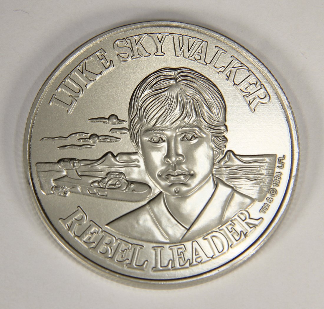 Star Wars Coin POTF Luke Skywalker Farm Boy CUSTOM Top Quality Repro L015616