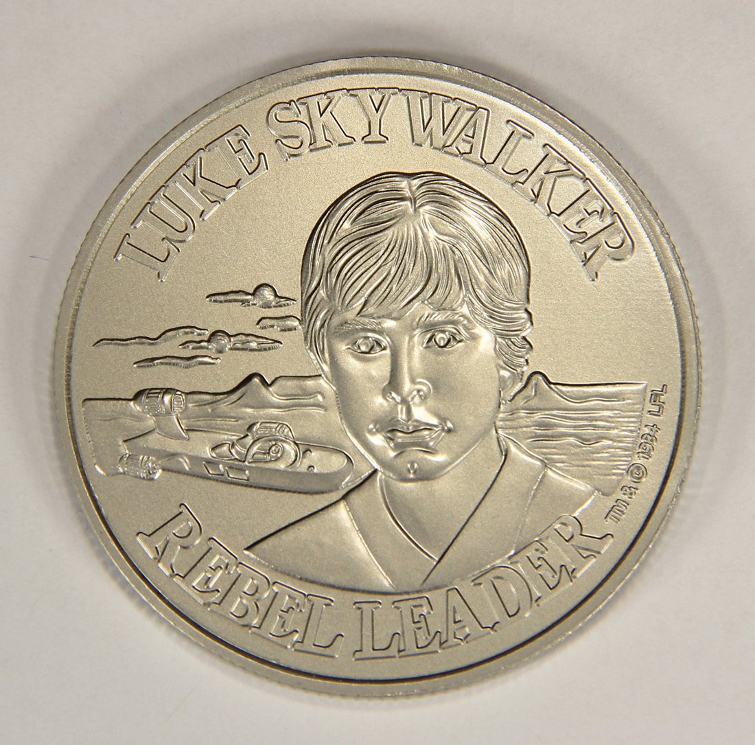 Star Wars Coin POTF Luke Skywalker Farm Boy CUSTOM Top Quality Repro L015616