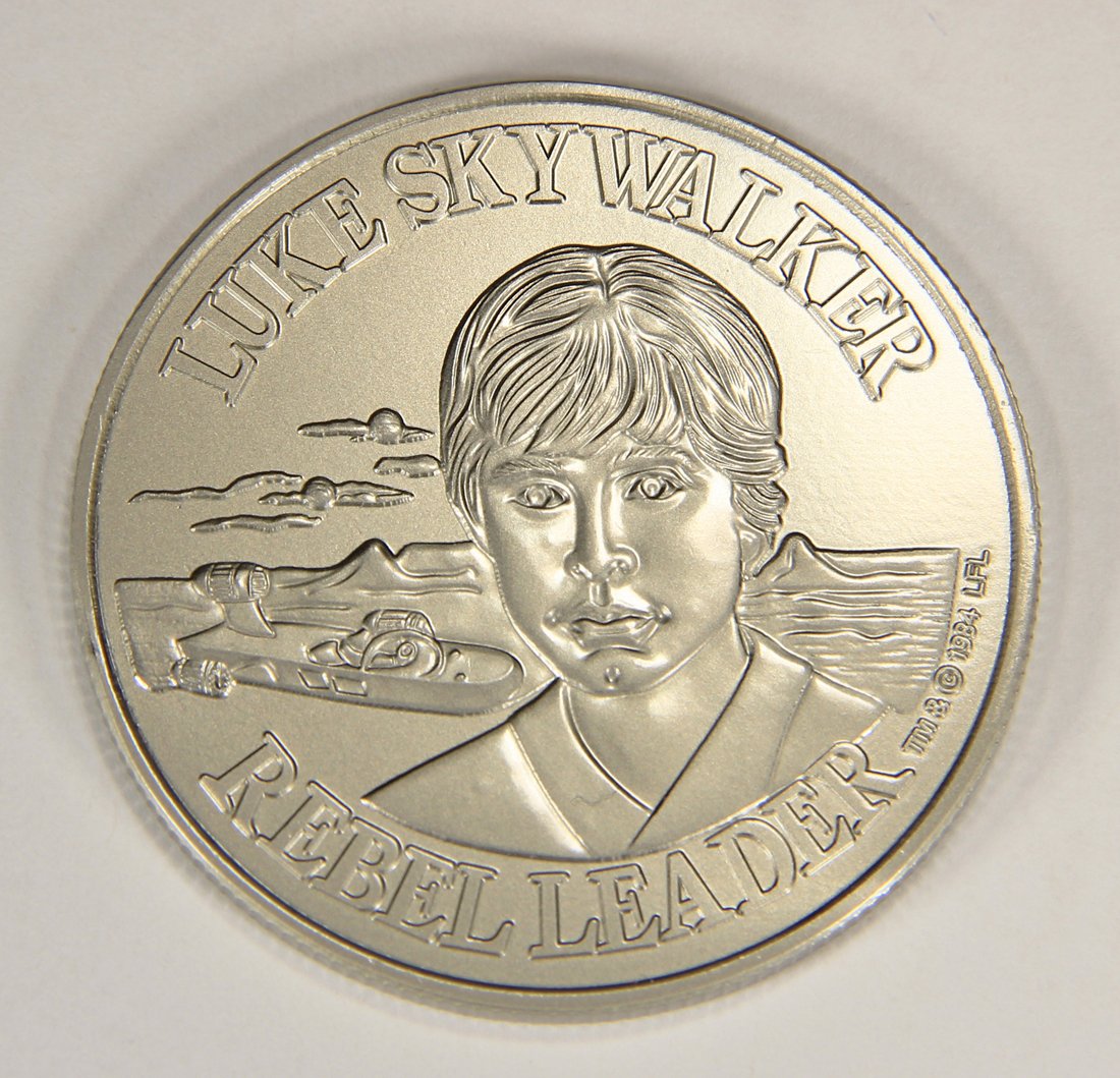 Star Wars Coin POTF Luke Skywalker Farm Boy CUSTOM Top Quality Repro L015616