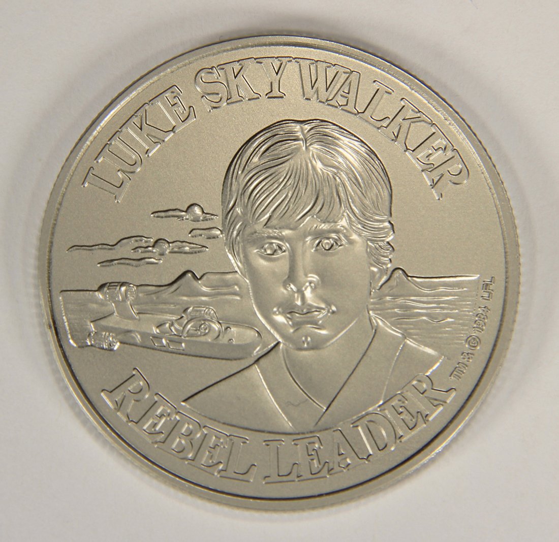 Star Wars Coin POTF Luke Skywalker Farm Boy CUSTOM Top Quality Repro L015616