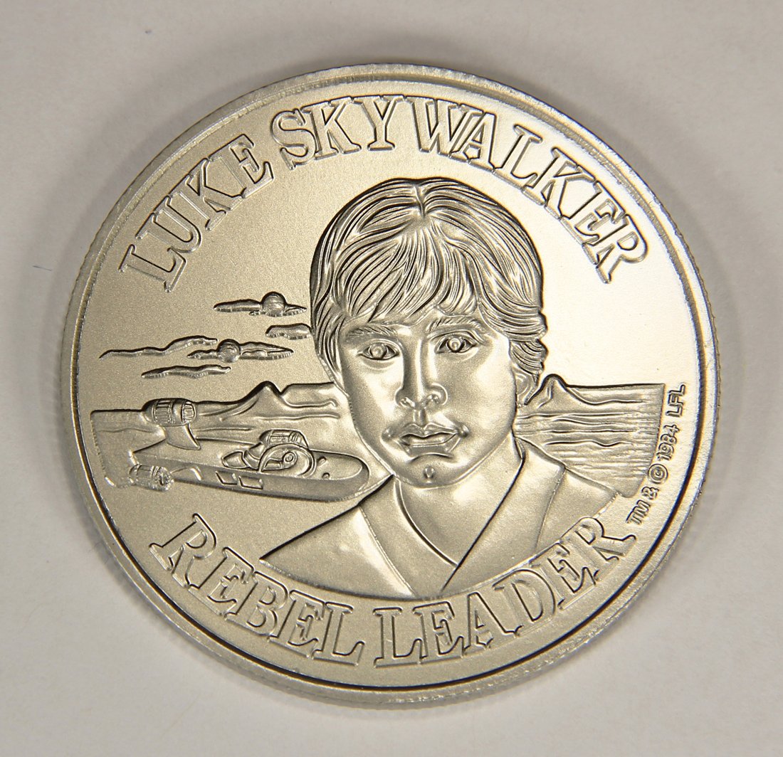 Star Wars Coin POTF Luke Skywalker Farm Boy CUSTOM Top Quality Repro L015616