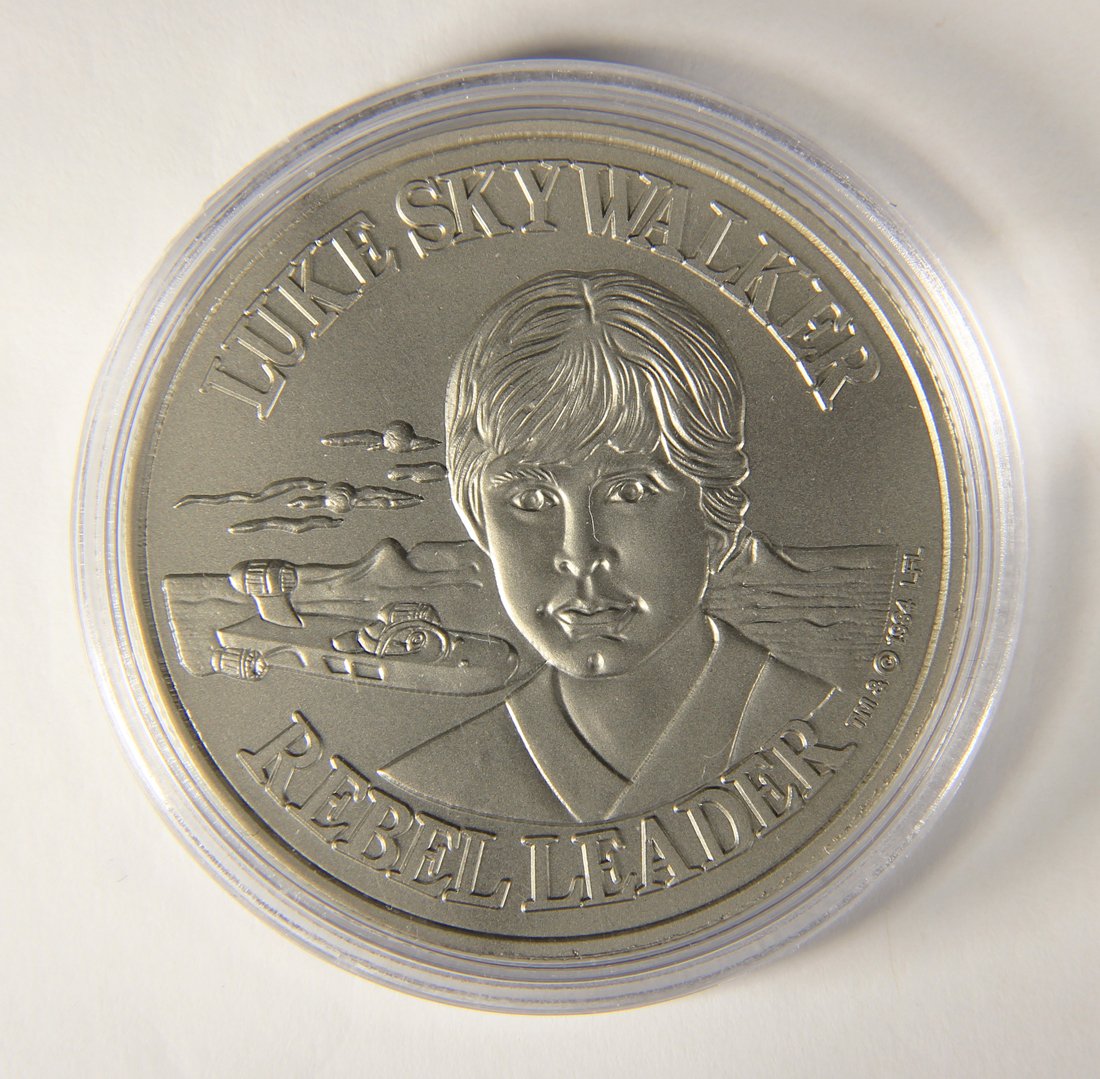 Star Wars Coin POTF Luke Skywalker Farm Boy CUSTOM Top Quality Repro L015616