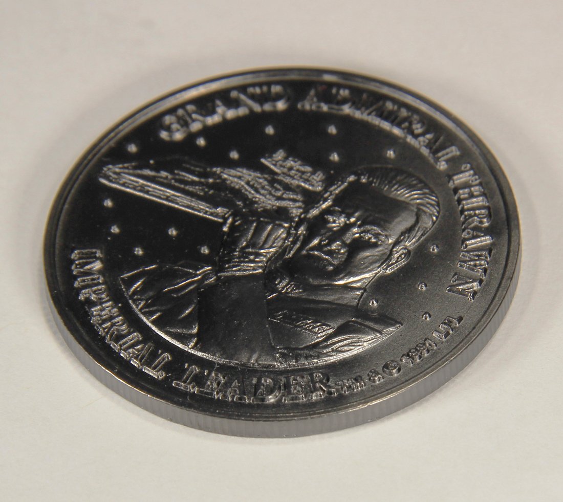 Star Wars Black Coin EU Grand Admiral Thrawn Expanded Universe CUSTOM Top Quality Repro L015617