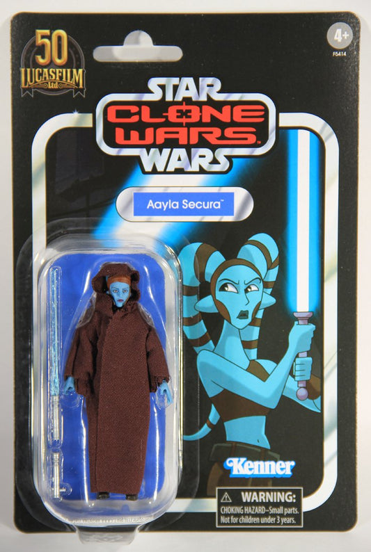 Star Wars Aayla Secura Vintage Collection VC217 Clone Wars Exclusive 50th Anniversary MOC L015641